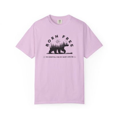 Born Free Mama Bear Birth T-shirt