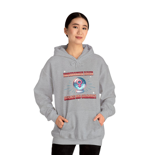 Reproductive Rights Science and Solidarity Hoodie Sweatshirt