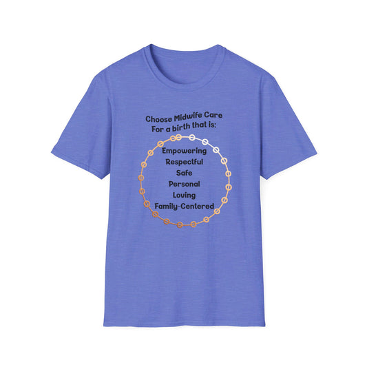 Choose Midwife Care Birth T-Shirt