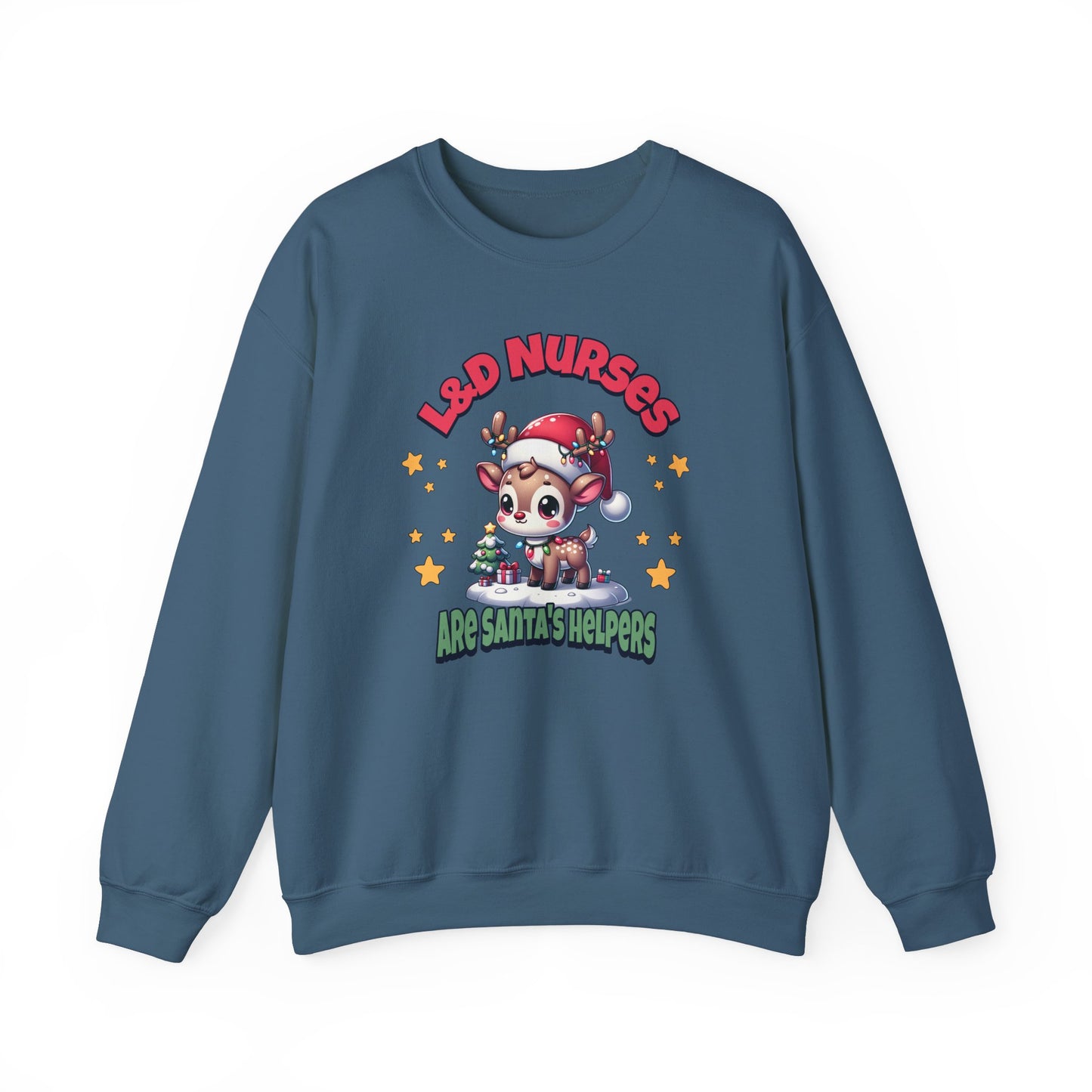 L&D Nurses Are Santa's Helpers Sweatshirt