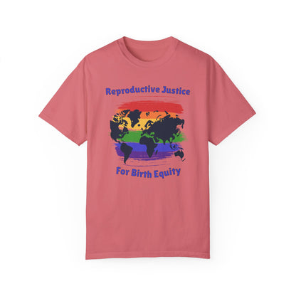 Reproductive Justice for Birth Equity - Global / Comfort Colors T-shirt