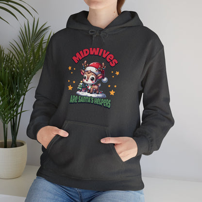 Midwives Are Santa's Helpers Hoodie Sweatshirt