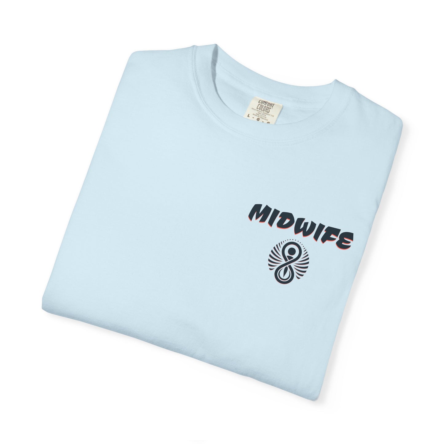 Reclaiming Our Place With Women Wolf Midwife T-shirt with Logo