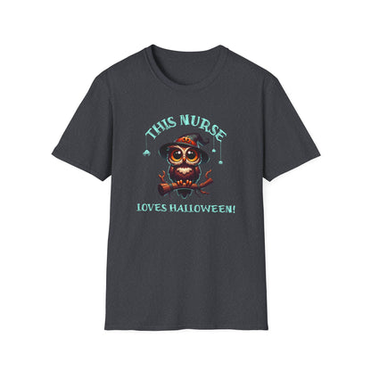 Halloween Nurse T-Shirt This Nurse Loves Halloween