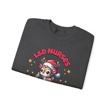 L&D Nurses Are Santa's Helpers Sweatshirt