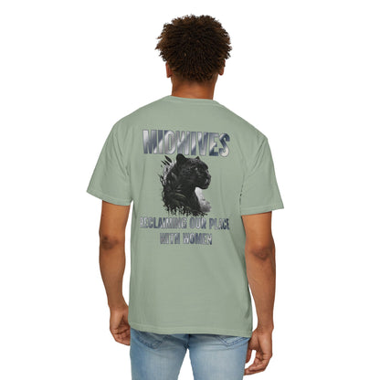 Reclaiming Our Place With Women Panther Midwife T-shirt with Logo