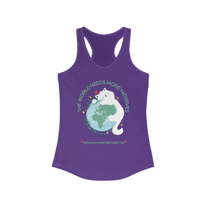 The World Needs More Midwives / Women's Racerback Tank