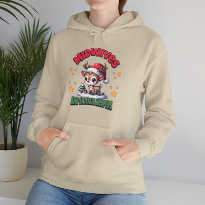 Midwives Are Santa's Helpers Hoodie Sweatshirt