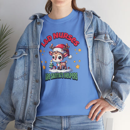 L&D Nurses are Santa's Helpers T-shirt