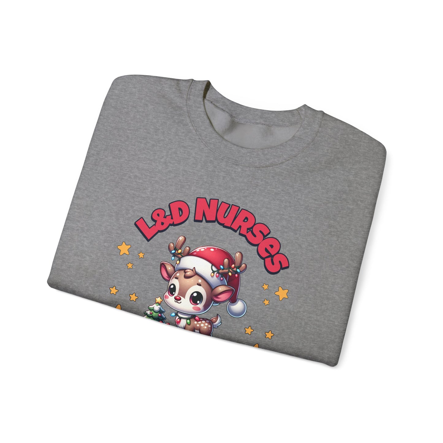 L&D Nurses Are Santa's Helpers Sweatshirt