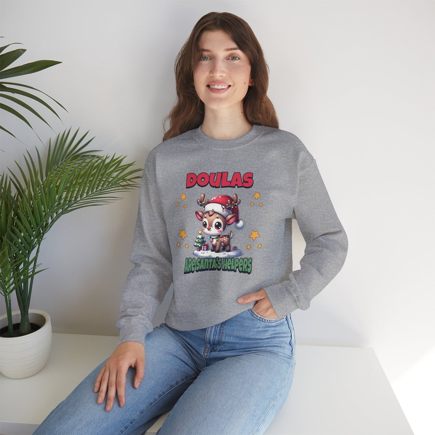 Doulas Are Santa's Helpers Sweatshirt