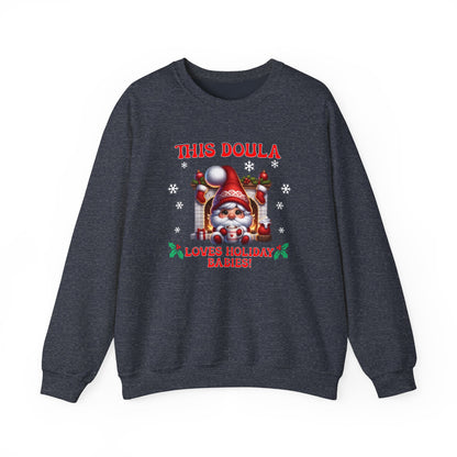 Doula Loves Holiday Babies Sweatshirt