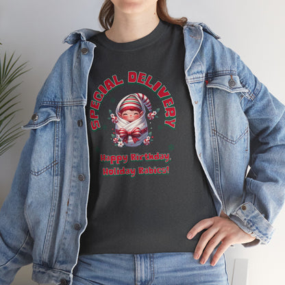 Special Delivery Holiday Babies Elf T-shirt