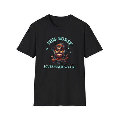 Halloween Nurse T-Shirt This Nurse Loves Halloween