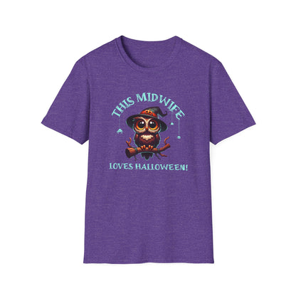 Halloween Midwife T-Shirt This Midwife Loves Halloween