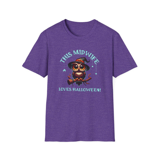 Halloween Midwife T-Shirt This Midwife Loves Halloween