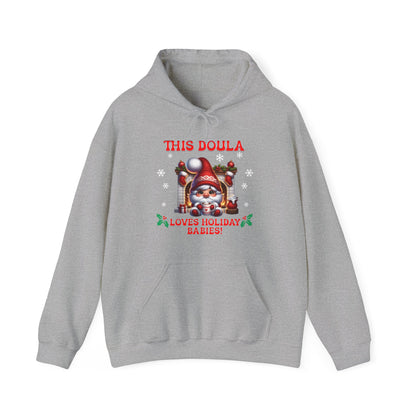 Doula Loves Holiday Babies Hoodie Sweatshirt