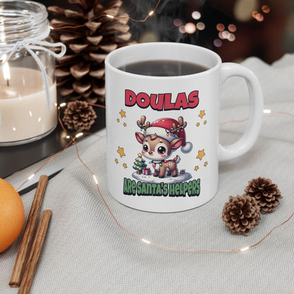 Doulas Are Santa's Helpers Mug