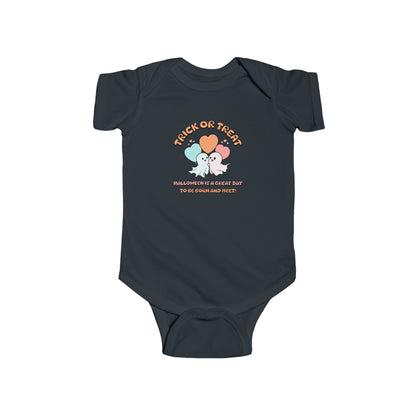 Halloween Onesie Trick or Treat Baby Ghosts