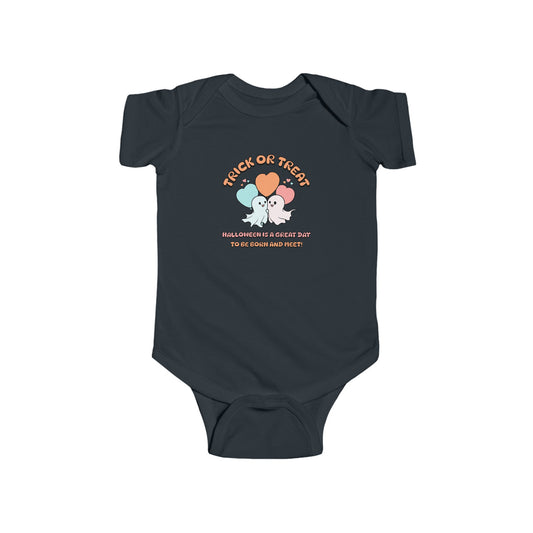 Halloween Onesie Trick or Treat Baby Ghosts