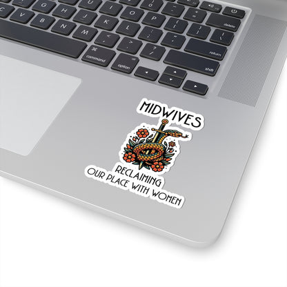 Midwives Reclaiming Our Place With Women Healing Snake Midwife Sticker