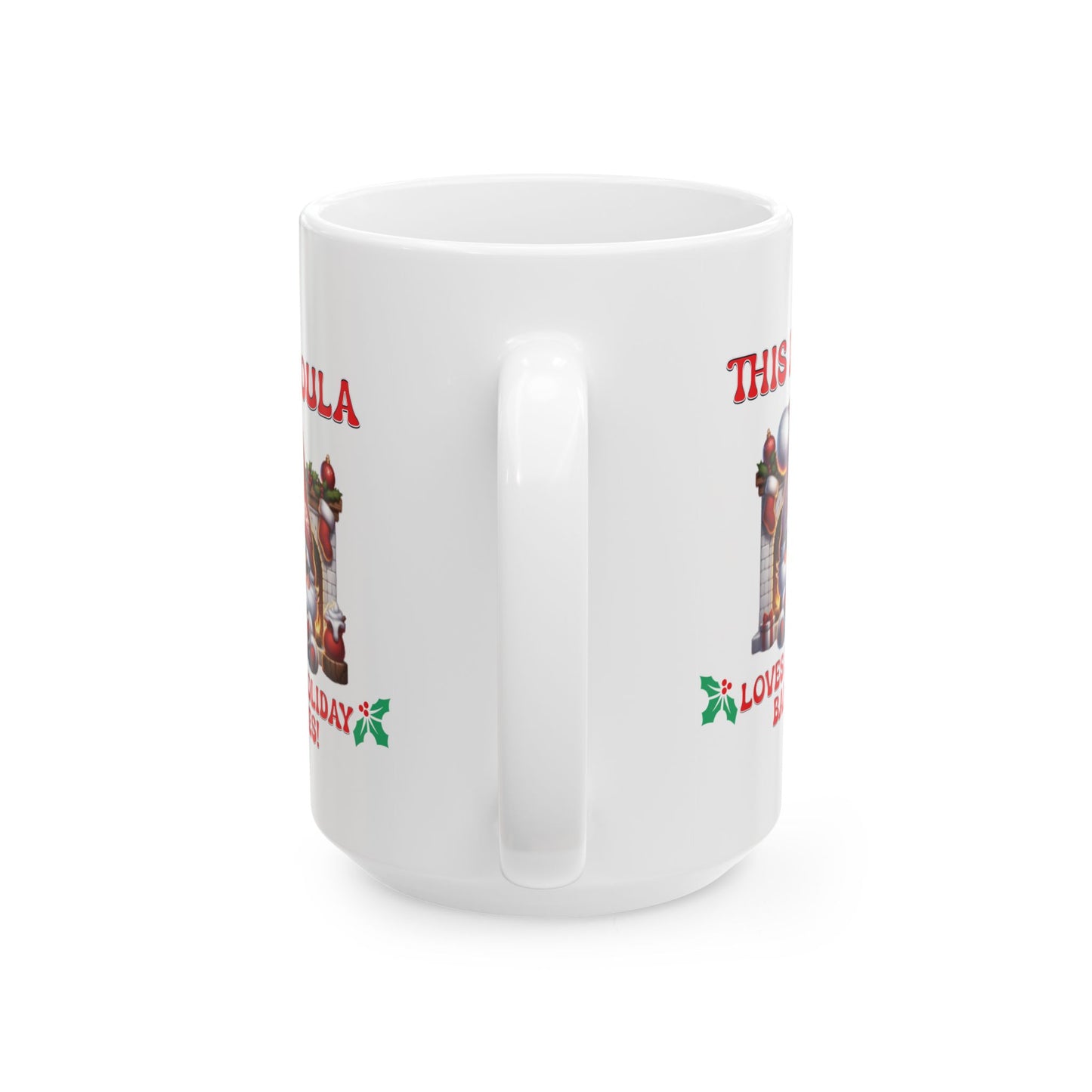 Doula Loves Holiday Babies Mug