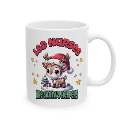 L&D Nurses Are Santa's Helpers Mug