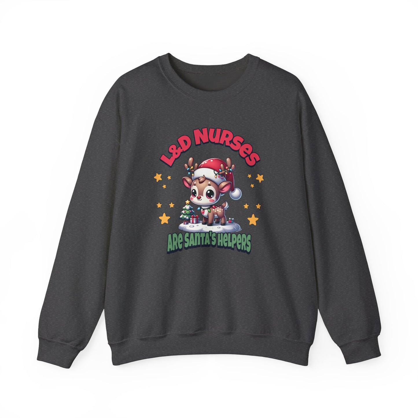 L&D Nurses Are Santa's Helpers Sweatshirt