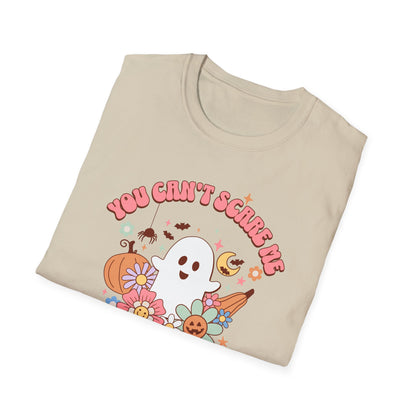 L&D Nurse Halloween T-Shirt Can't Scare Me Groovy Ghost