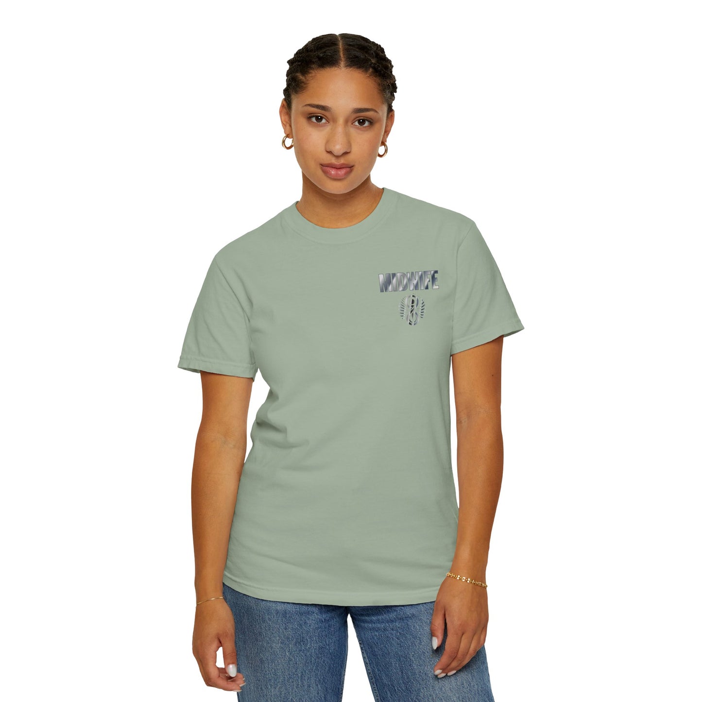 Reclaiming Our Place With Women Panther Midwife T-shirt with Logo