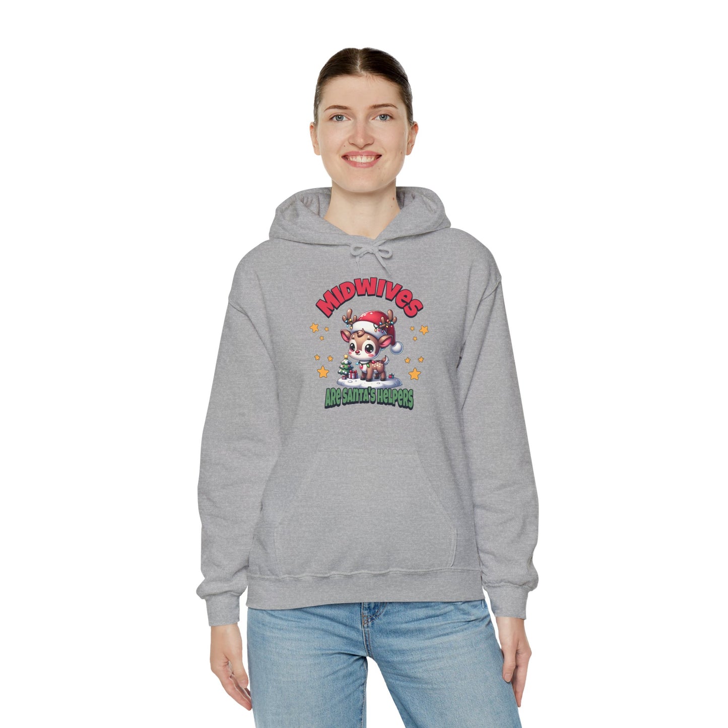 Midwives Are Santa's Helpers Hoodie Sweatshirt