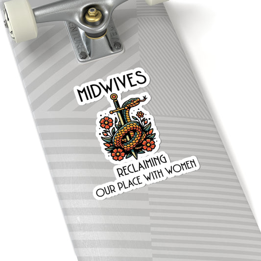 Midwives Reclaiming Our Place With Women Healing Snake Midwife Sticker