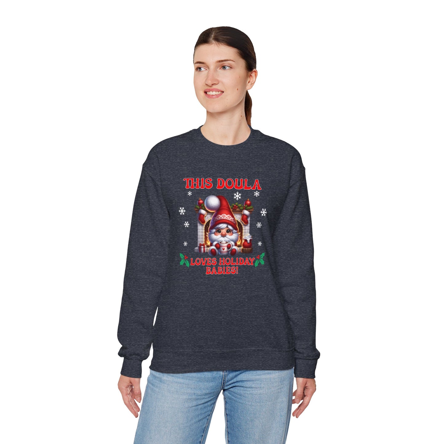 Doula Loves Holiday Babies Sweatshirt