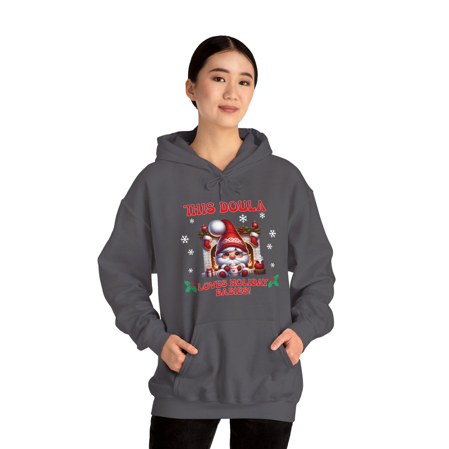 Doula Loves Holiday Babies Hoodie Sweatshirt