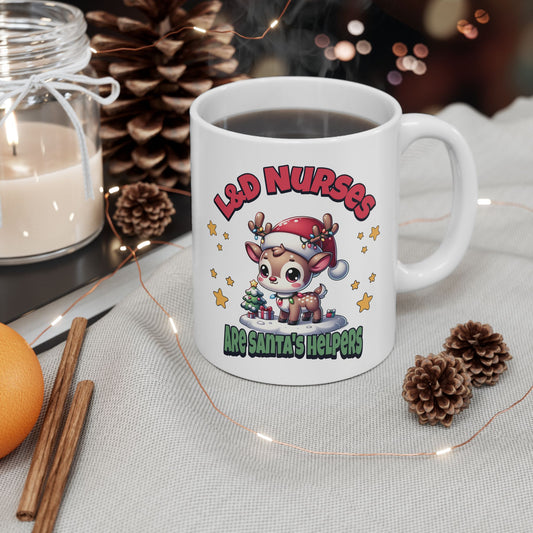 L&D Nurses Are Santa's Helpers Mug