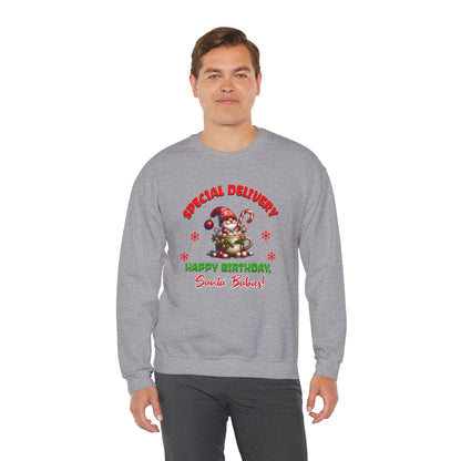 Special Delivery Holiday Babies Santa Sweatshirt