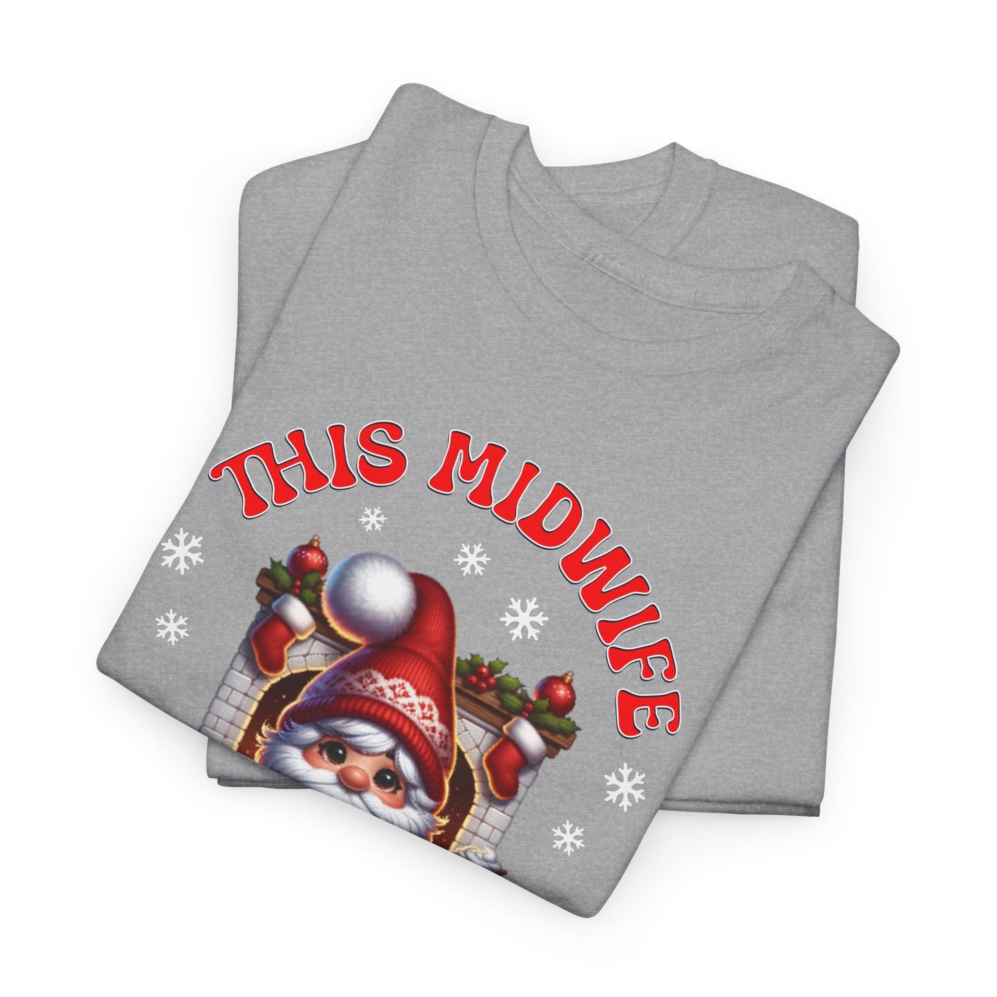 Midwife Loves Holiday Babies T-shirt