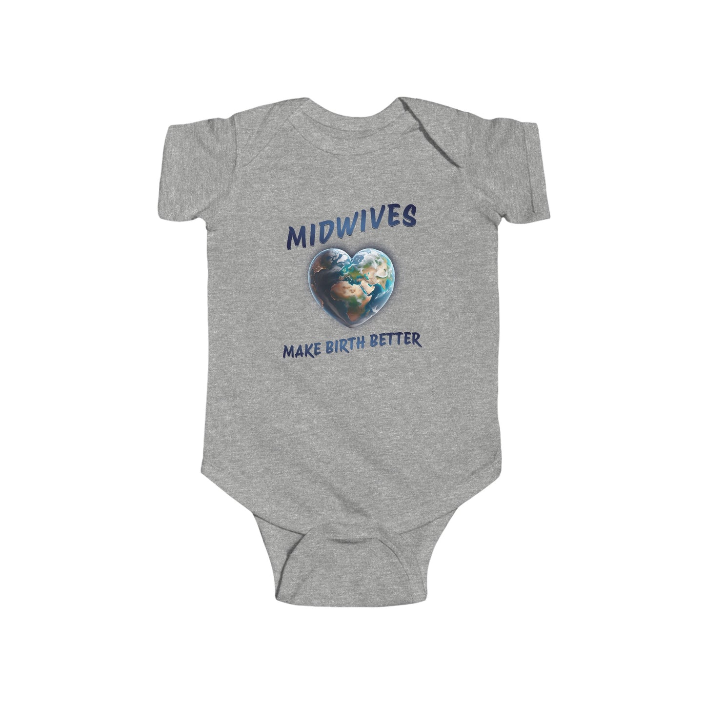 Midwives Make Birth Better - World / Baby and Toddler Onesie