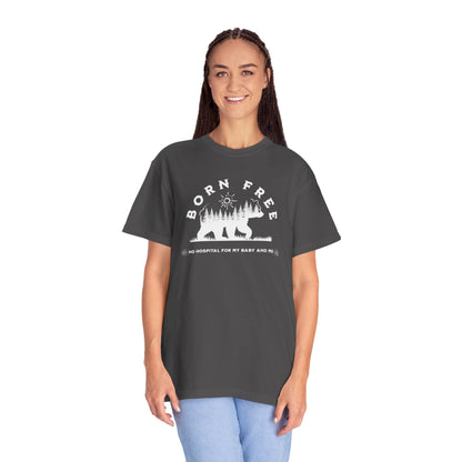 Born Free Mama Bear Birth T-shirt