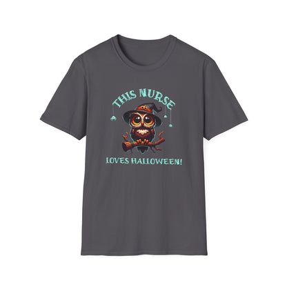 Halloween Nurse T-Shirt This Nurse Loves Halloween