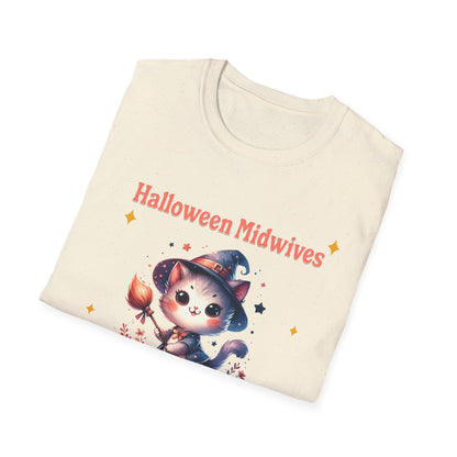 Halloween Midwife T-Shirt Midwives Love October Babies