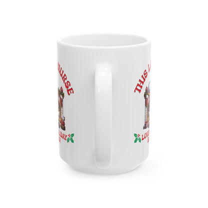 L&D Nurse Loves Holiday Babies Mug