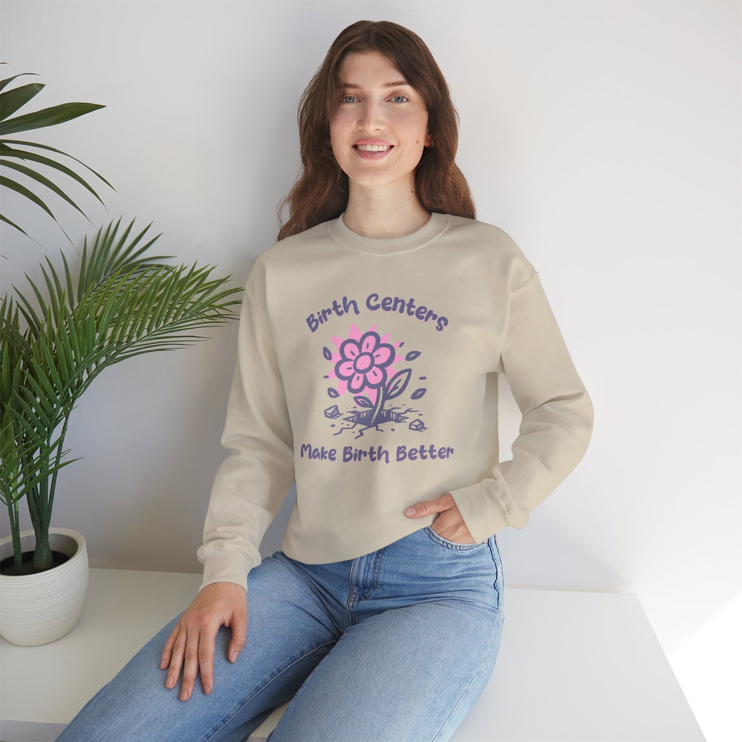 Birth Centers Make Birth Better Sweatshirt