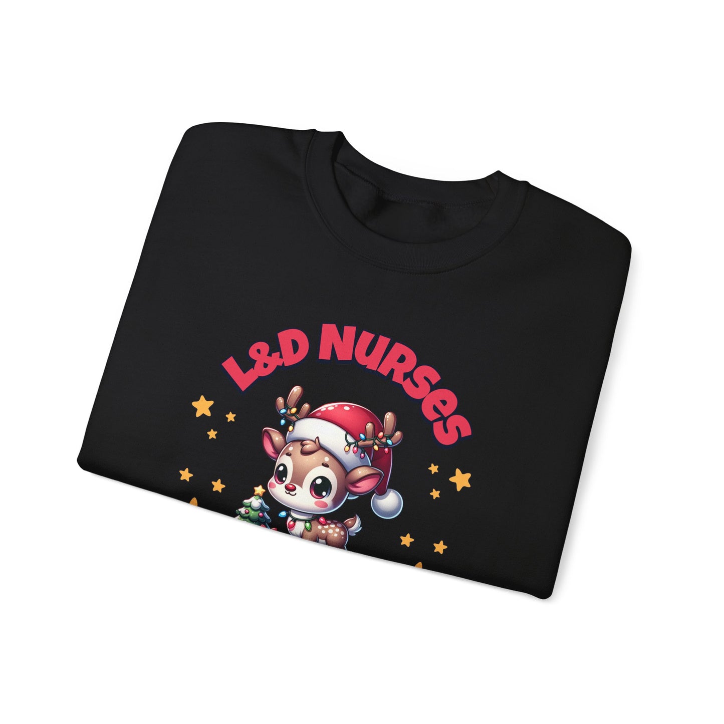 L&D Nurses Are Santa's Helpers Sweatshirt