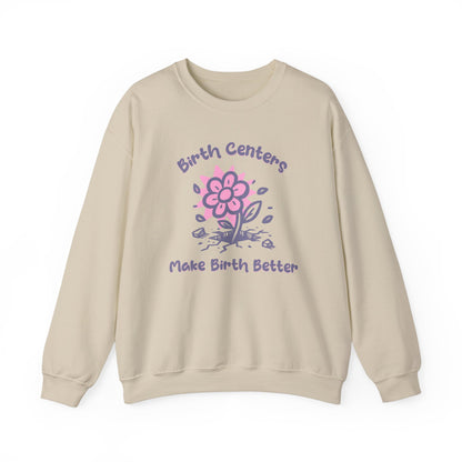 Birth Centers Make Birth Better Sweatshirt