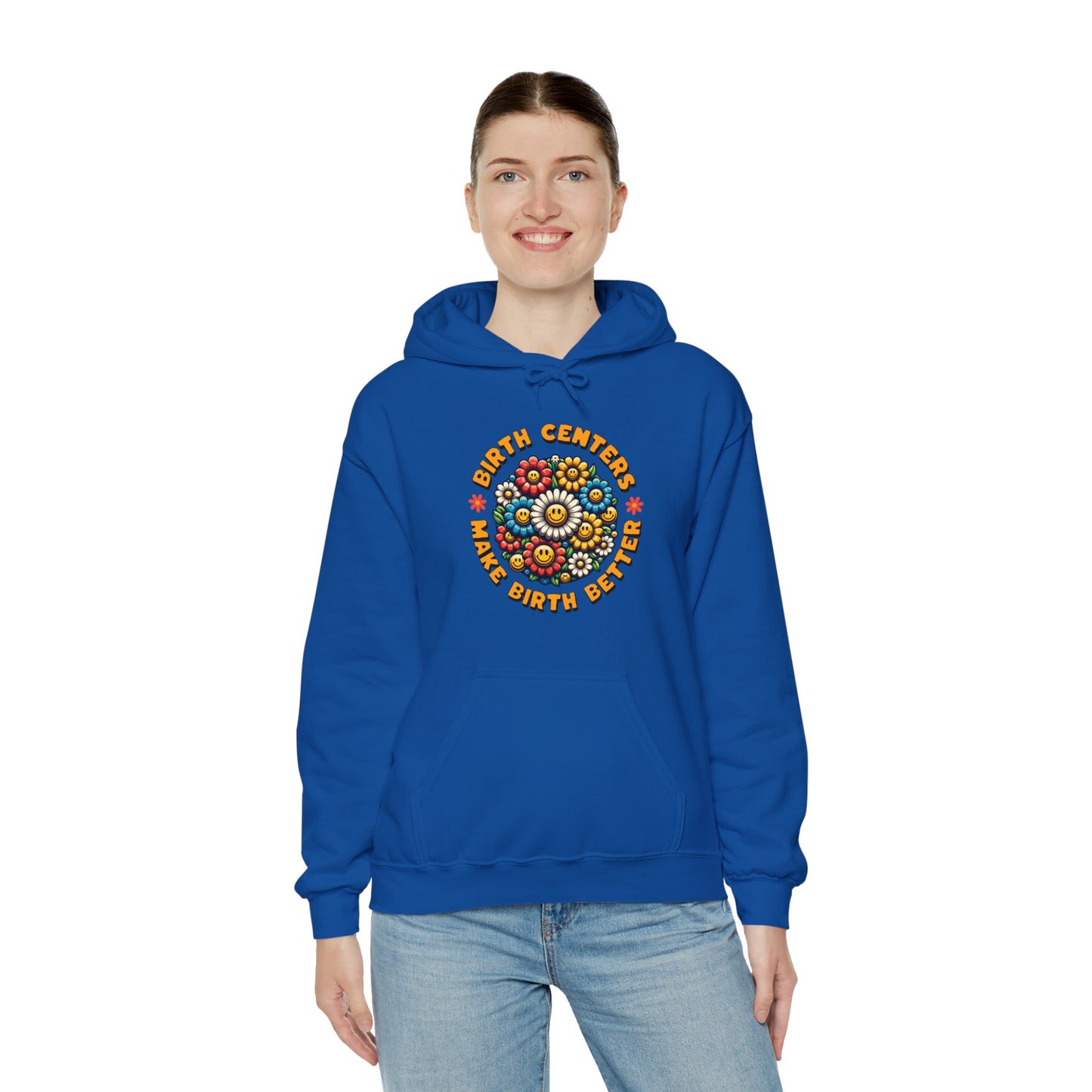 Birth Centers Make Birth Better - Bloom Hoodie Sweatshirt