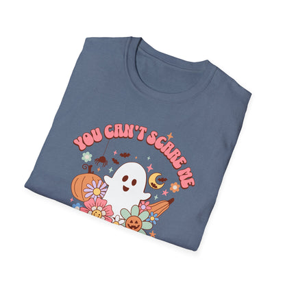 L&D Nurse Halloween T-Shirt Can't Scare Me Groovy Ghost