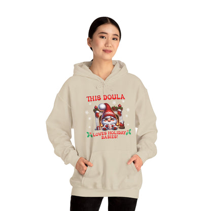 Doula Loves Holiday Babies Hoodie Sweatshirt