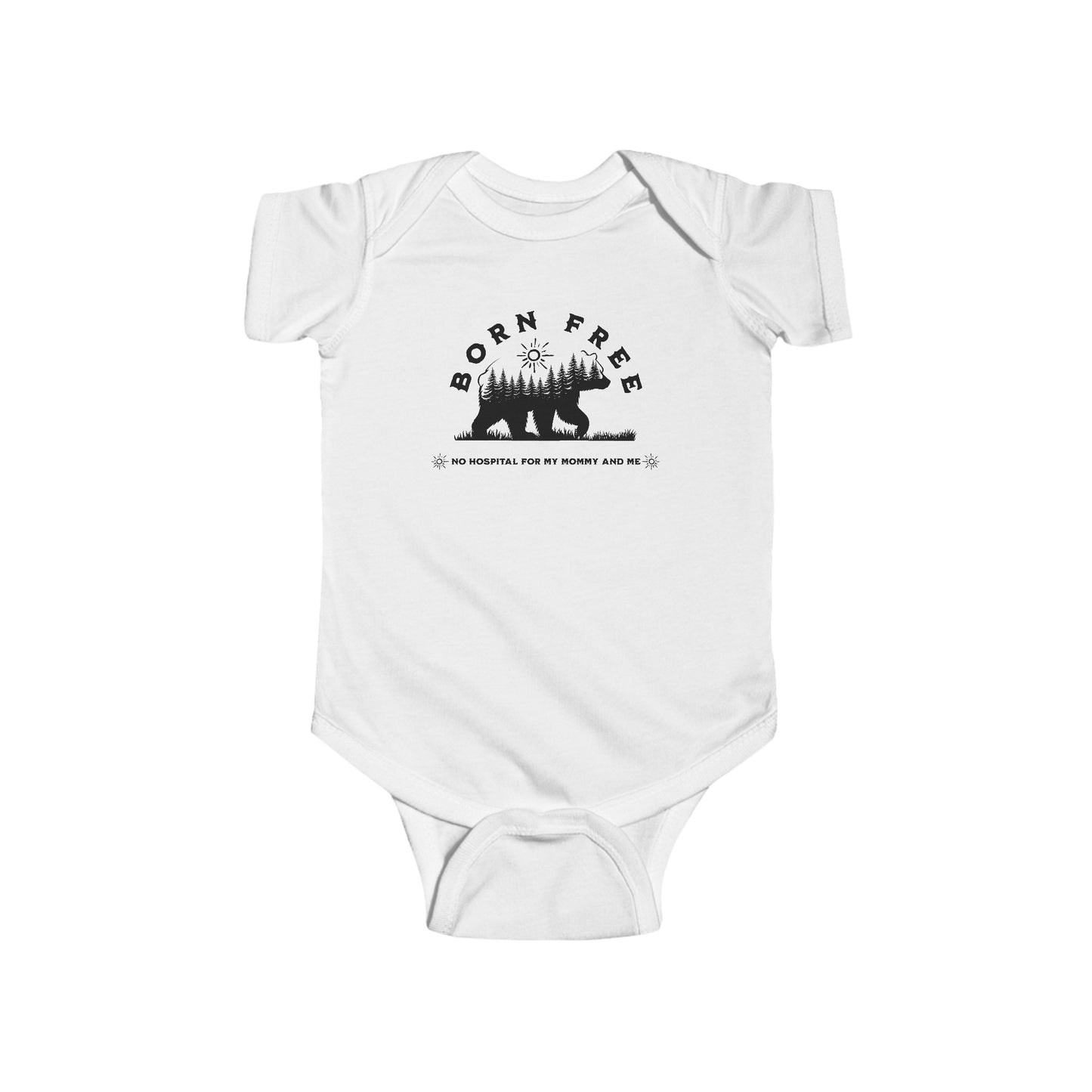 Born Free - Baby Bear Onesie