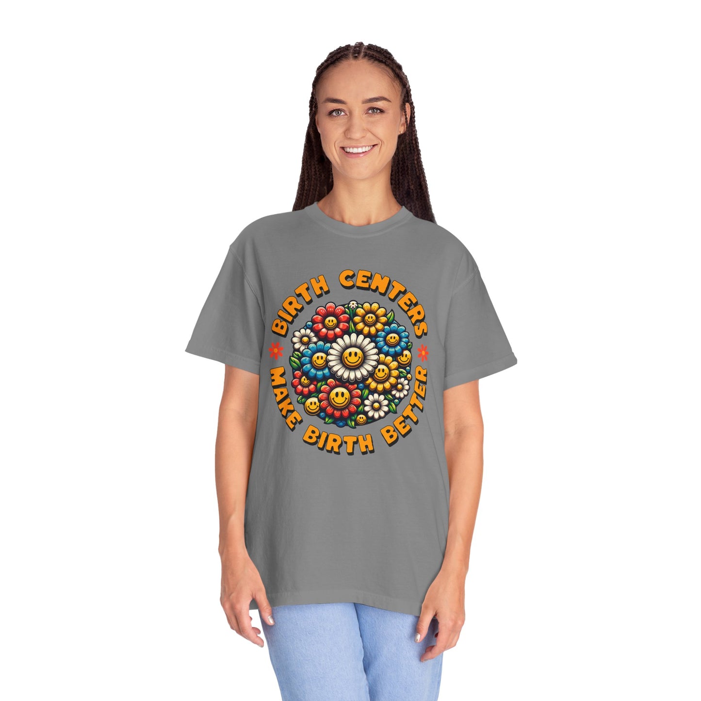 Birth Centers Make Birth Better Blooming Birth Centers T-shirt